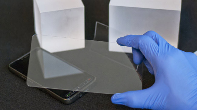 Grown Sapphire touch screen covers are scratch-proof, the manufacturer claims.