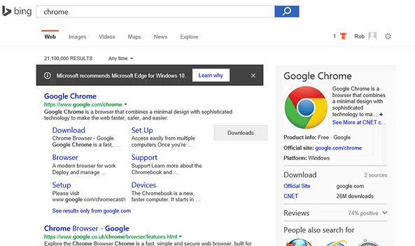 Microsoft-utiliza-el-buscador-Bing-para-recomendar-su-navegador-Edge